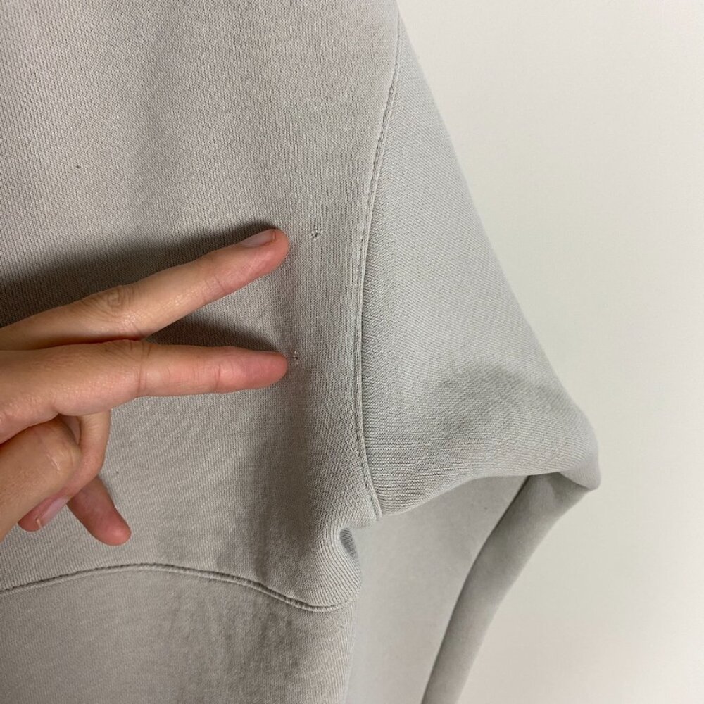Balance Athletica Mens Verse Hoodie Size Medium Lucid Grey FLAW - Picture 9 of 9